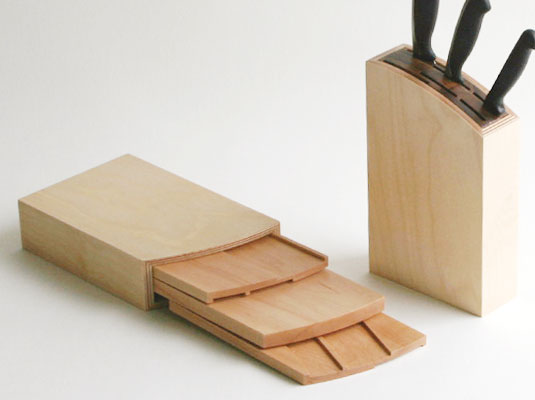 インテリアショップe-goods / 包丁 スタンド [Eau HYDRA] 包丁スタンド