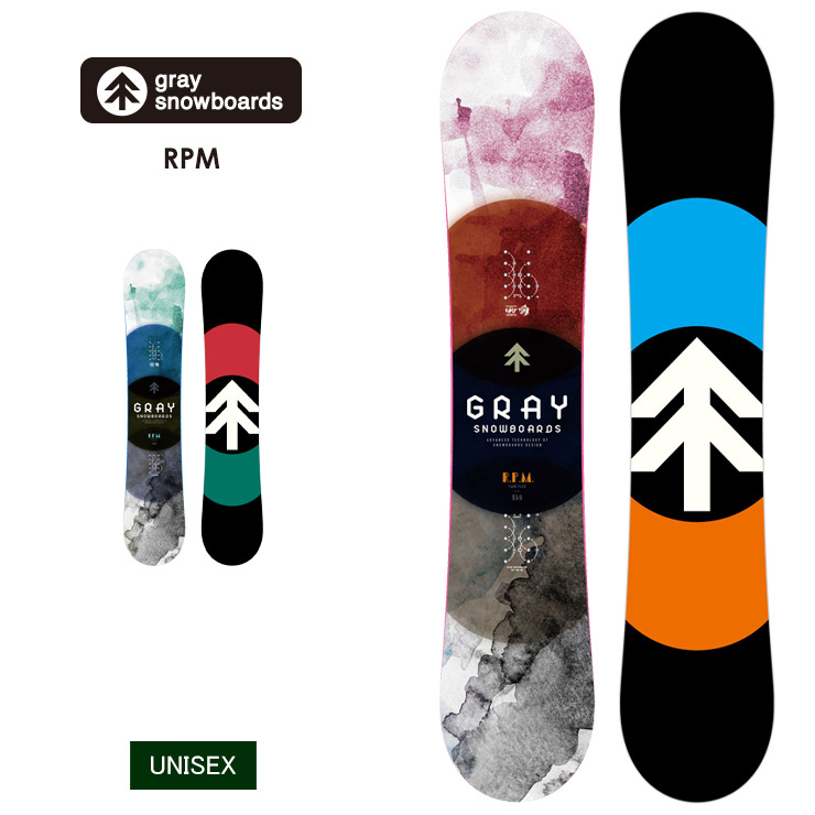 22-23 2023 GRAY グレイ RPM スノーボード 板 メンズ レディース ユニ