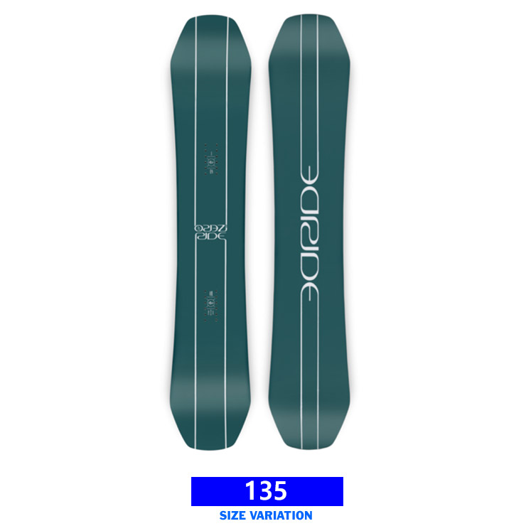 23-24 RIDE ライド キッズ 板 ZERO JR 子供 ジュニア スノーボード