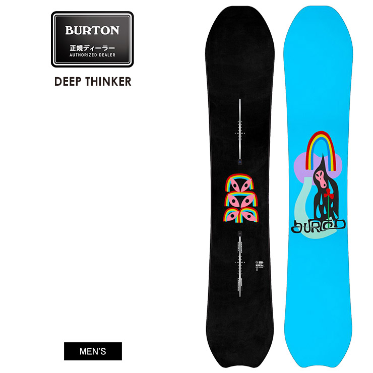 無料ワックスサービス有】24-25 2025 BURTON バートン DEEP THINKER
