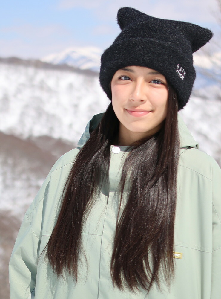 超セール祭!!】2026 6KNOT シックスノット NEKO SHAGGY BEANIE ネコ