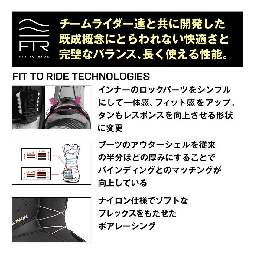 25-26 2026 SALOMON サロモン FACTION BOA ファクションボア