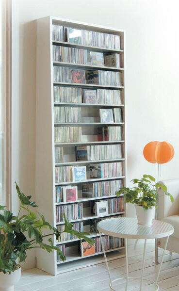 楽天市場】CD屋さんのCDラック 大容量 CD1668枚収納可能 インデックス