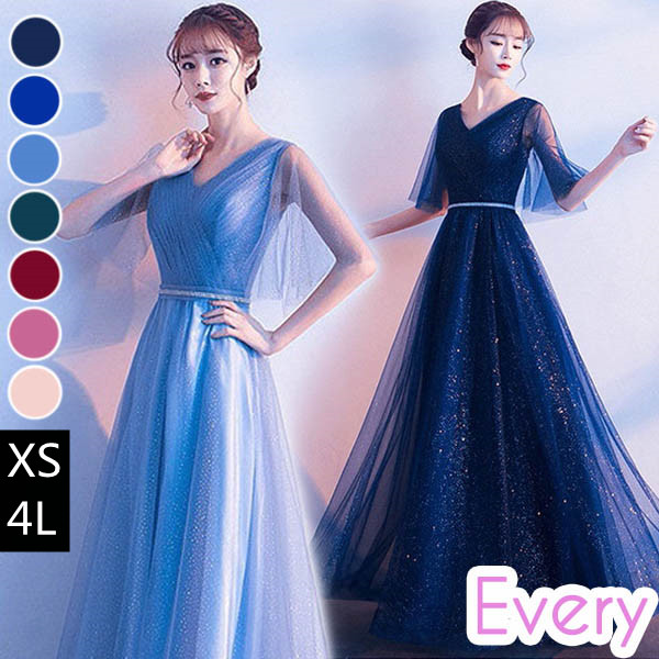 楽天市場】パーティードレス ロングドレス 母親 結婚式 大人 ブライズ