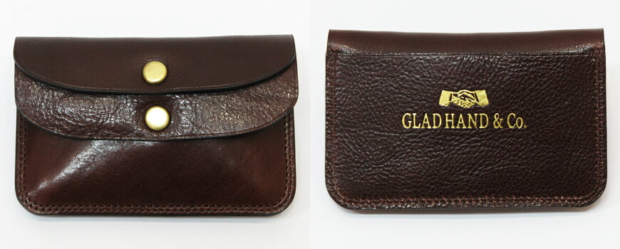 楽天市場】GLAD HAND グラッドハンド レザー ダブルフラップ コイン