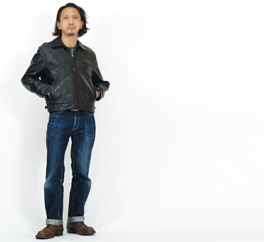 楽天市場】エアロレザー AERO LEATHER ライダースジャケット