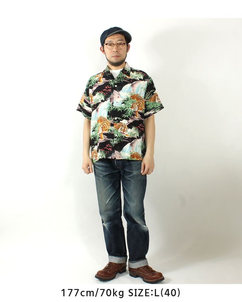SUN SURF(サンサーフ) アロハシャツ スペシャルエディション SASA TORA