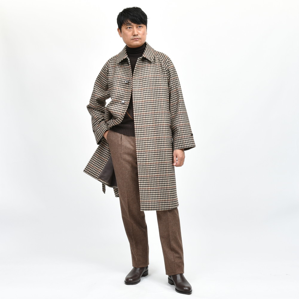 MILA SCHON MILANO（ミラ ショーン ミラノ）ウールシルクフランネル