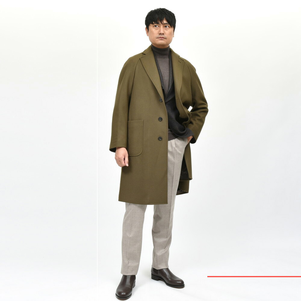 BOGLIOLI（ボリオリ）ウールナイロンカシミアダイアゴナルソフト