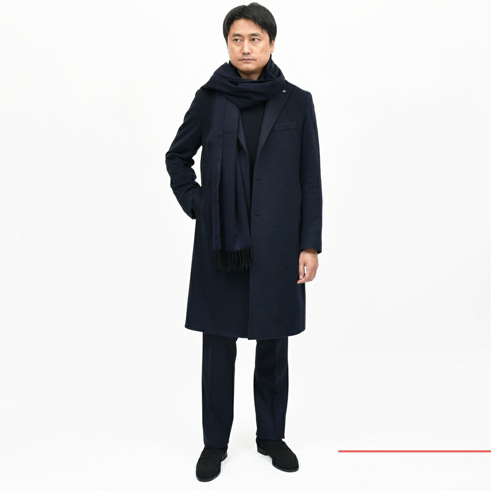 TAGLIATORE（タリアトーレ）カシミアフランネルチェスターフィールド