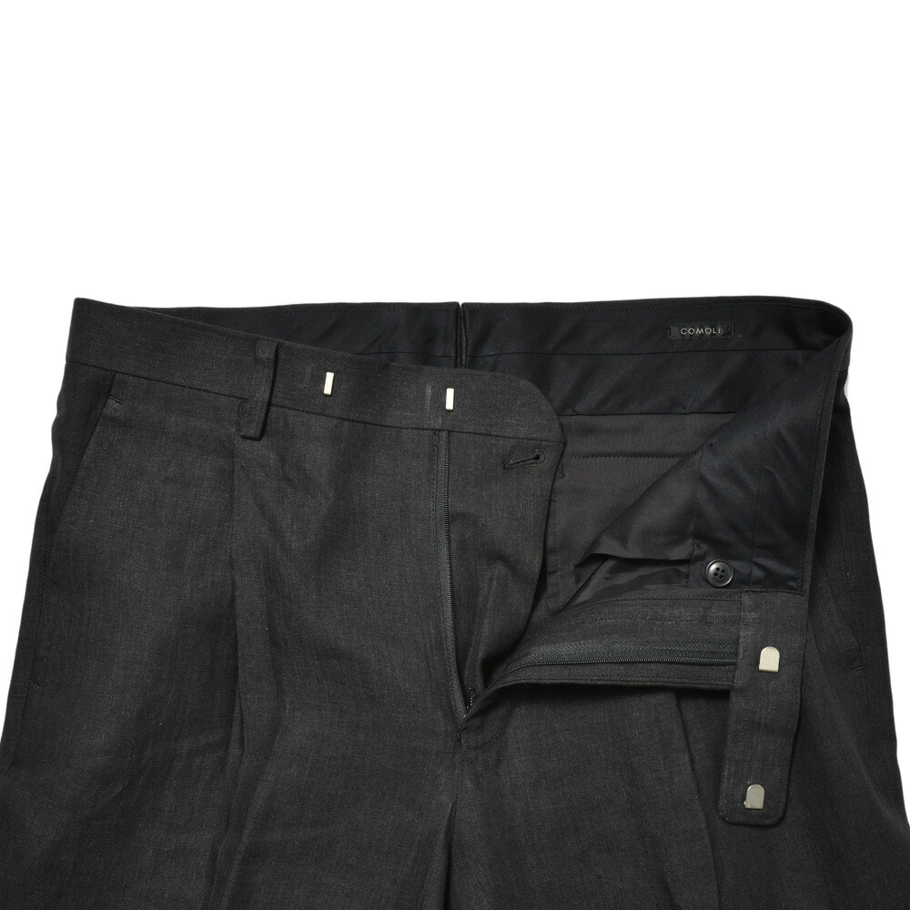 COMOLI（コモリ）リネン ダブルブレステッドスーツ Z01-08001