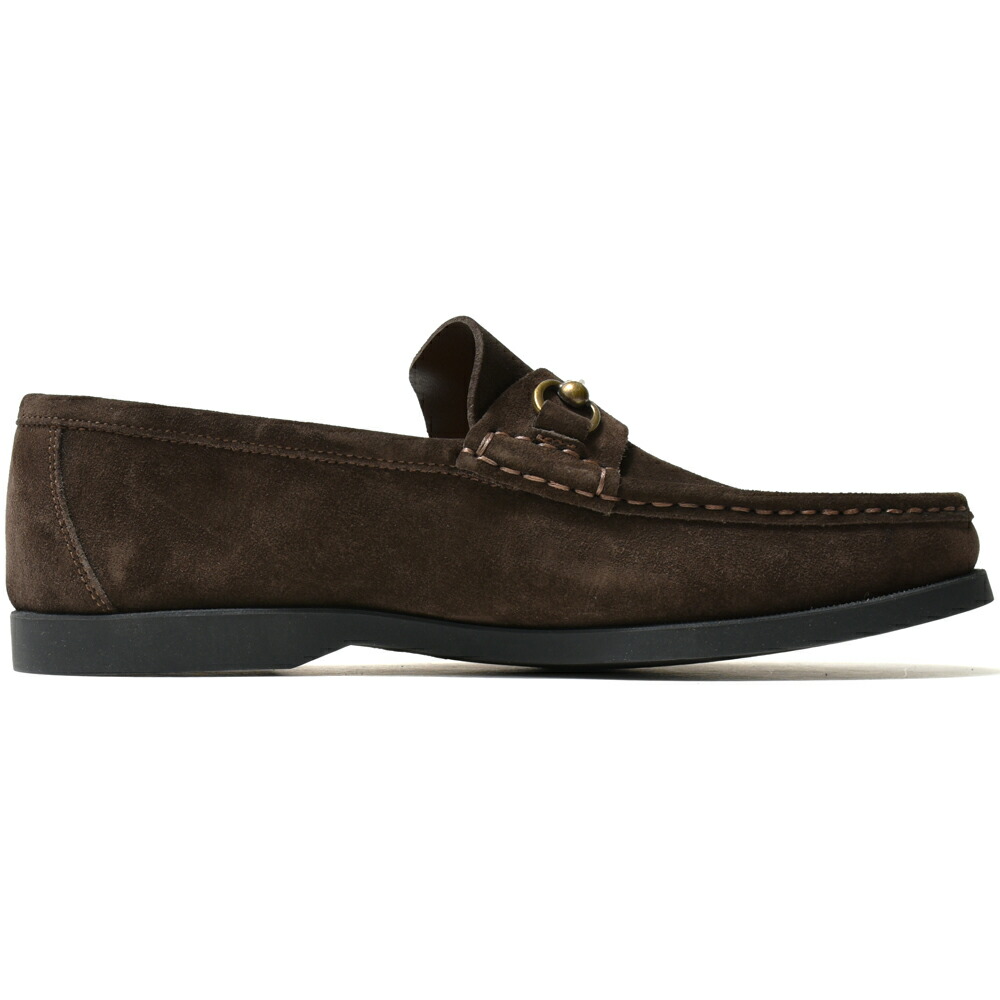 il mocassino（イル モカシーノ）スエードビットローファー B-REVERSO