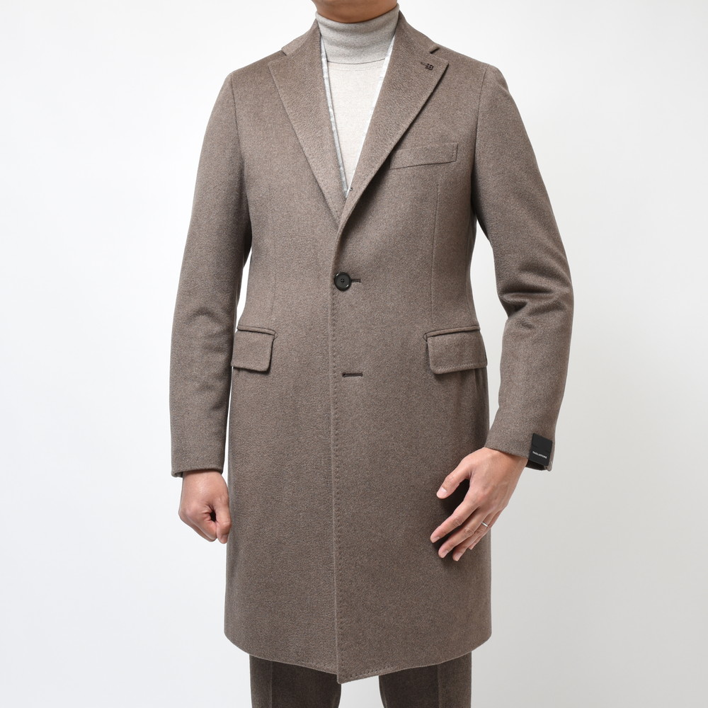 TAGLIATORE（タリアトーレ）カシミアフランネルソリッドチェスター