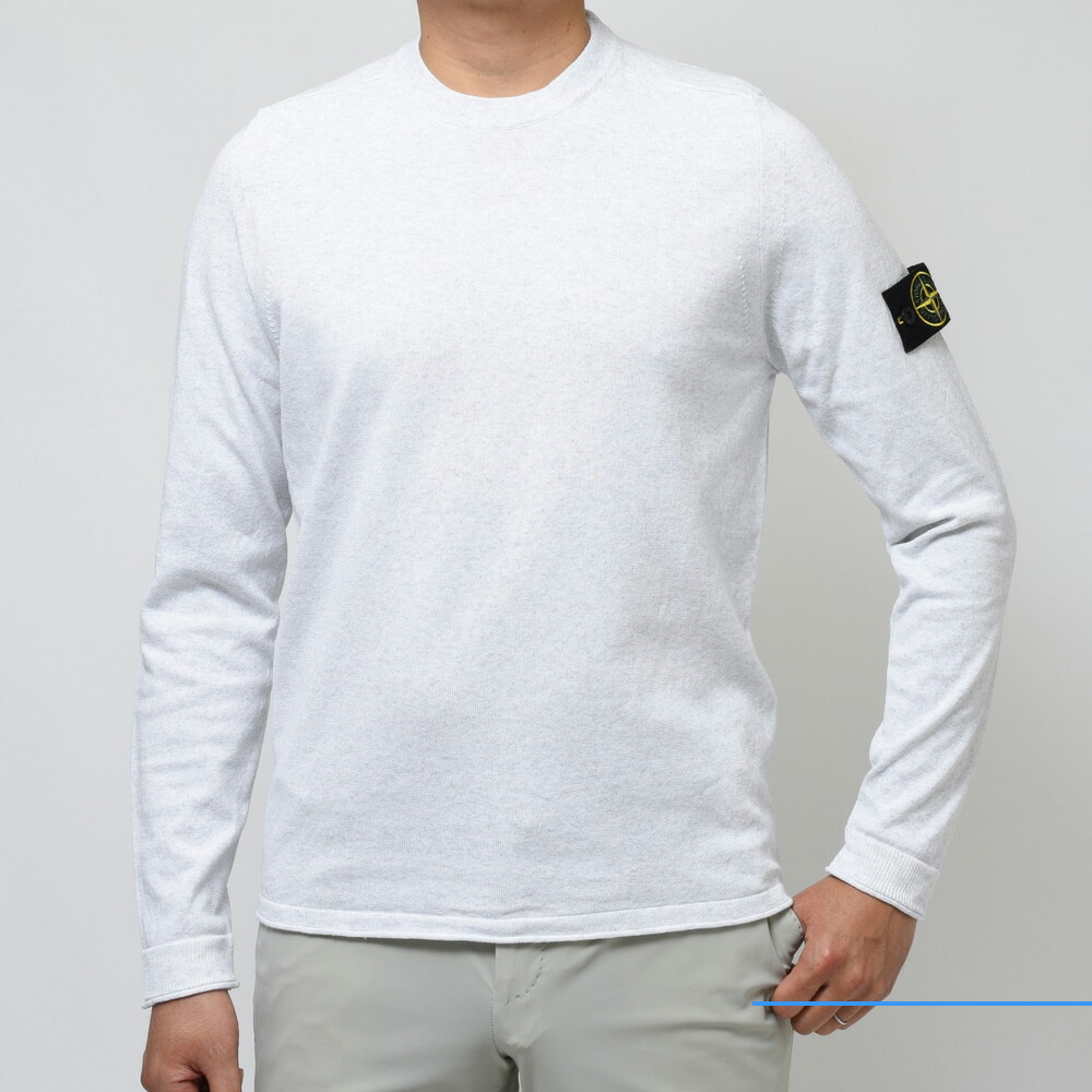 STONE ISLAND（ストーンアイランド）ハイゲージコットンソリッドクルー