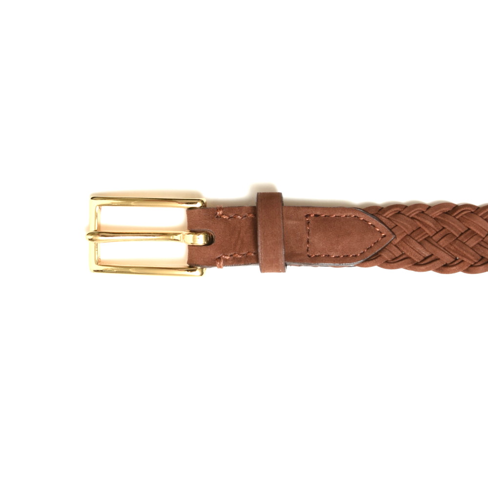 HEUGN（ユーゲン）Nubuck Josh ヌバックレザーメッシュベルト BELT002