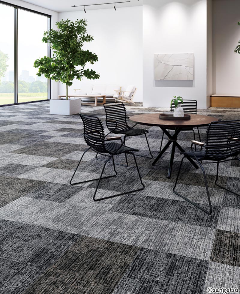 サンゲツ タイルカーペット NT-3180 ラスティックテクスチャー 京間2畳