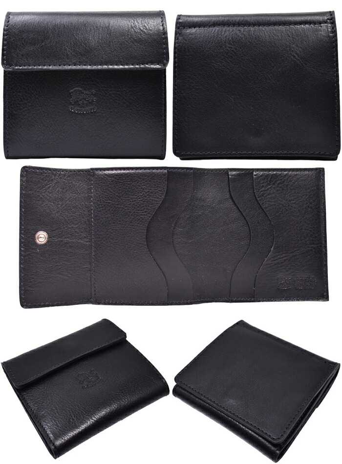 楽天市場】IL BISONTE イルビゾンテ 二つ折り財布 小銭入れ付き 全6色