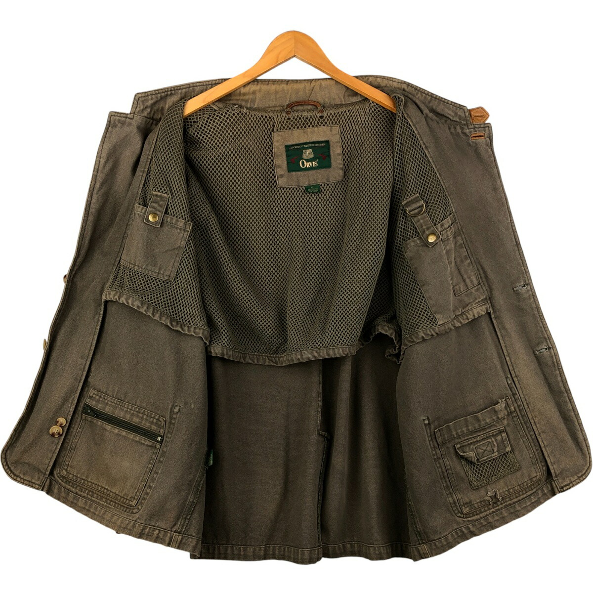古着 90年代 オービス Orvis ハンティングジャケット メンズXL相当