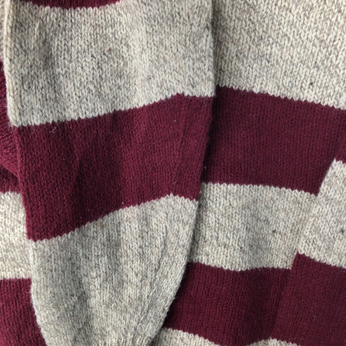 古着 70～80年代 エルエルビーン L.L.Bean ボーダー柄 モックネック