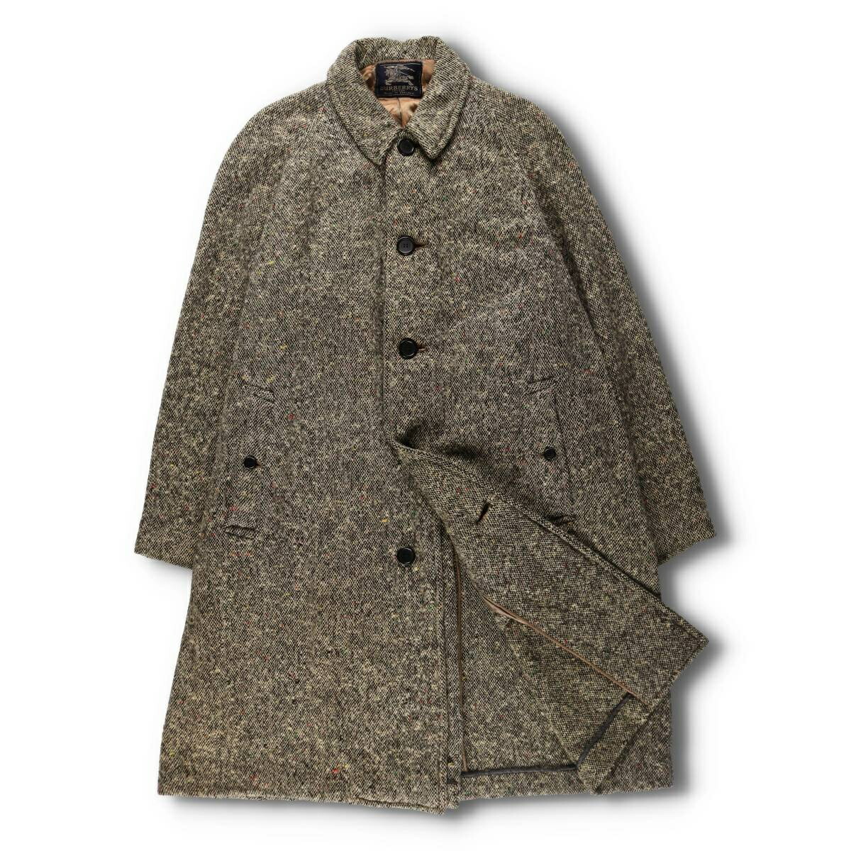 古着 50年代 バーバリー Burberrys LONDON IRISH HAND WOVEN TWEED