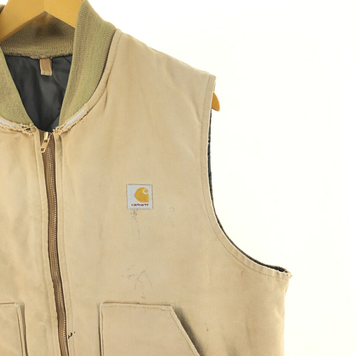 古着 80年代 カーハート Carhartt クラシックベスト ダックベスト USA
