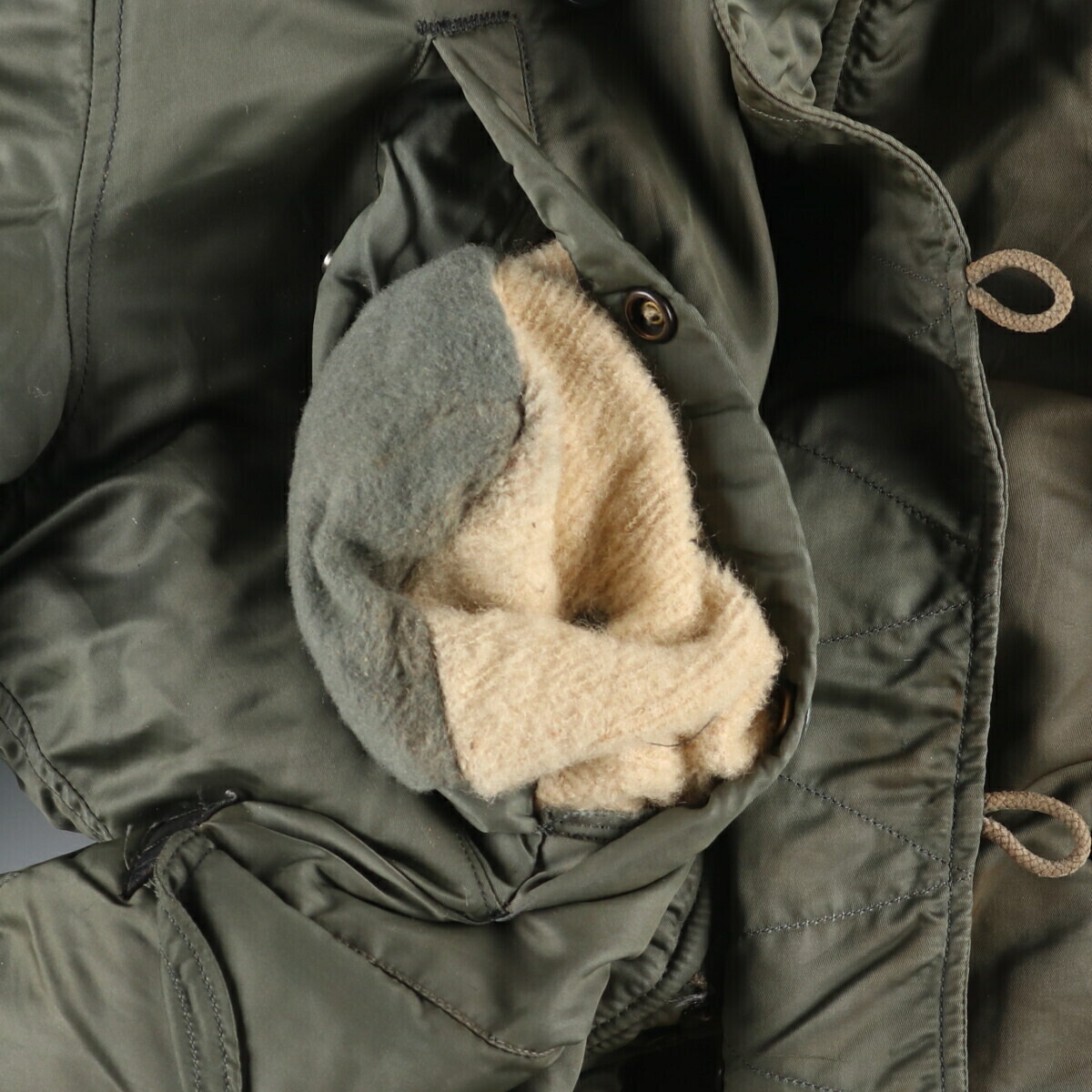 古着 訳あり特価 60年代 N-3B ミリタリー フライトジャケット メンズL