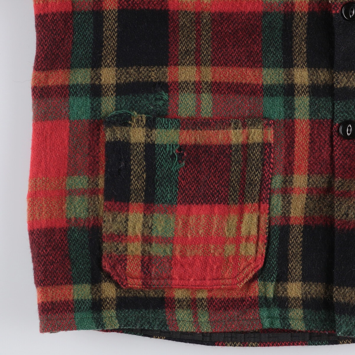 古着 60年代～ Regent チェック柄 ウールジャケット メンズL相当