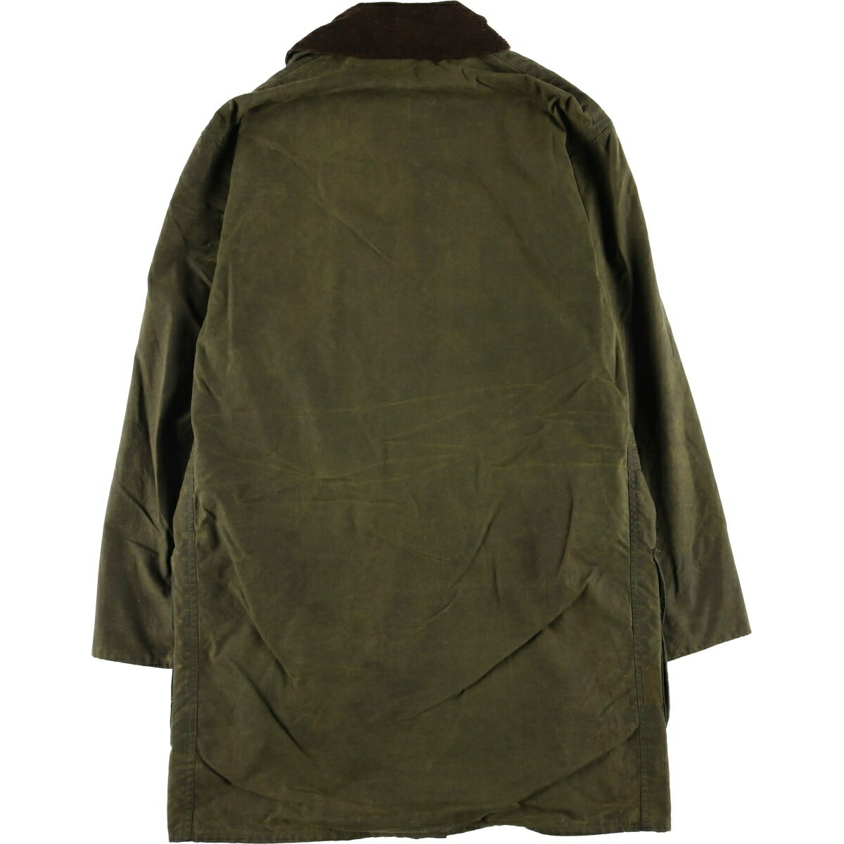 古着 80年代 バブアー Barbour BORDER ボーダー 2ワラント ワックス