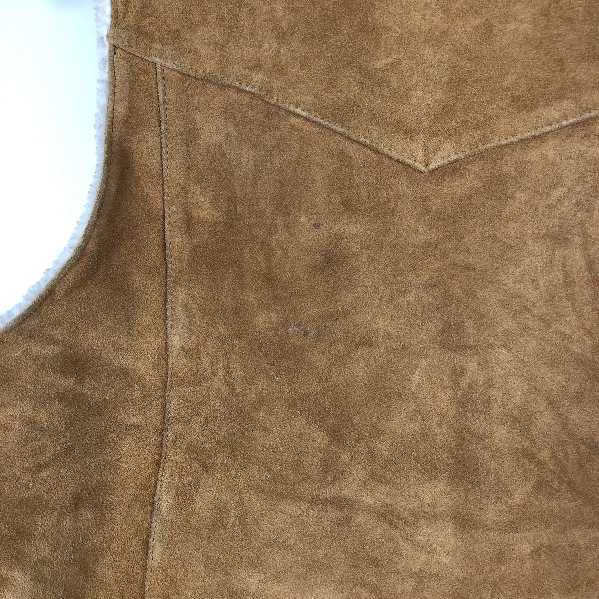 古着 80～90年代 ショット SCHOTT スエードレザーベスト メンズM相当