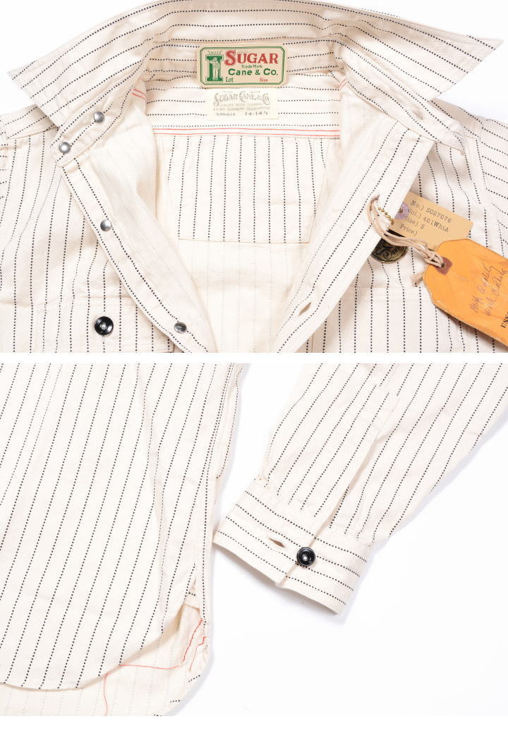 楽天市場】シュガーケーン SUGAR CANE ウォバッシュ シャツ FICTION