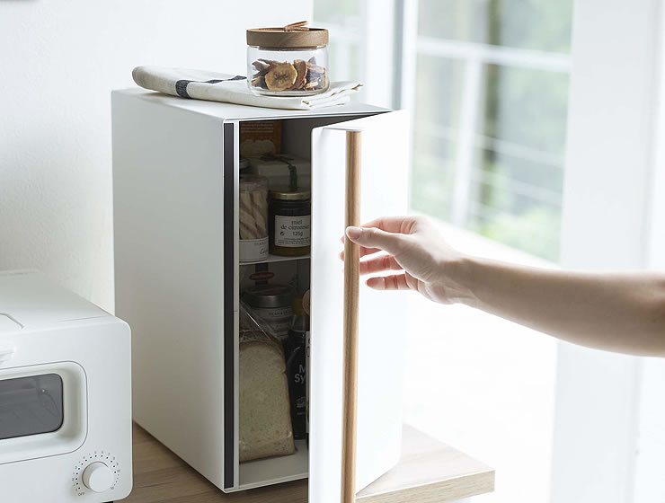 楽天市場】山崎実業（ヤマザキジツギョウ）ブレッドケース tosca