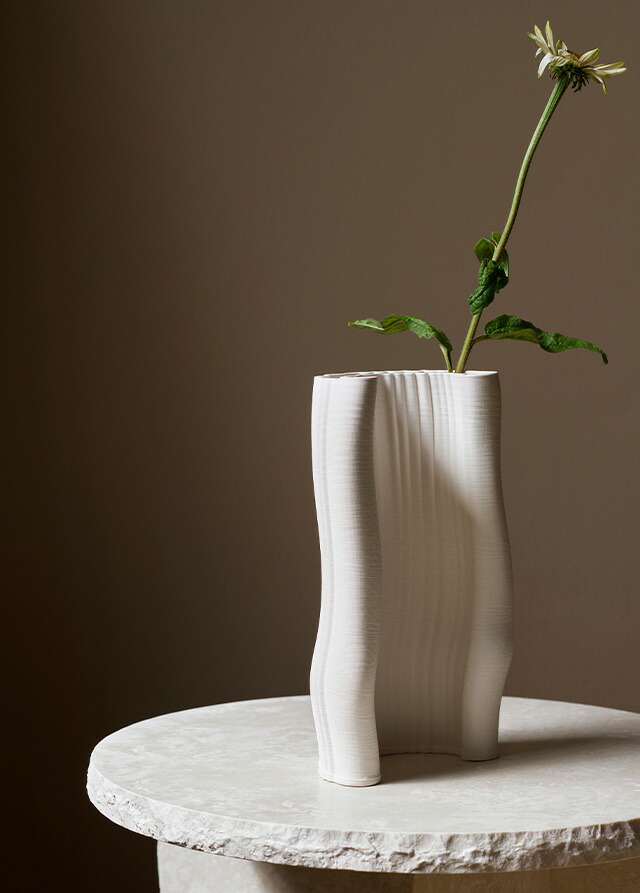 お取り寄せ】Ferm Living (ファームリビング) Moire Vase (モアレ