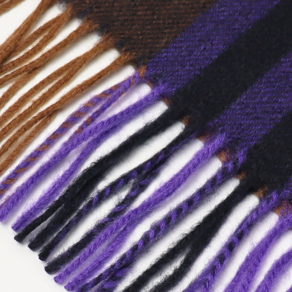 ジョシュア エリス / Joshua Ellis / チェック柄 マフラー / カシミヤ