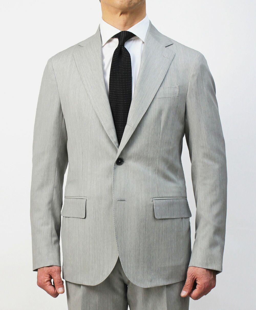 デ ペトリロ / De Petrillo / ワンプリーツ スーツ / ウール / 3B 段