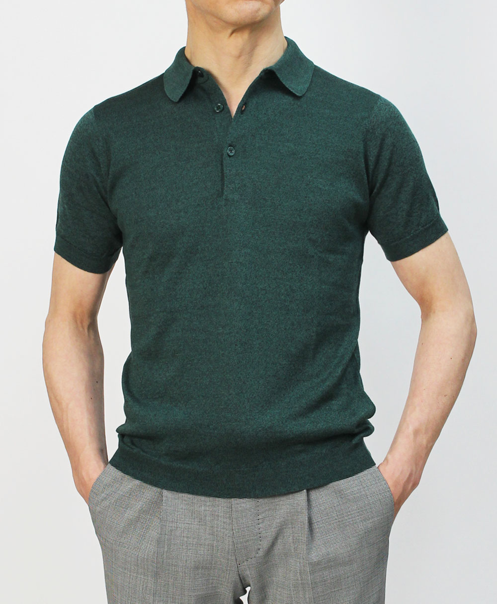 ジョンスメドレー / JOHN SMEDLEY / S4507 / ニット ポロ シャツ / 30G