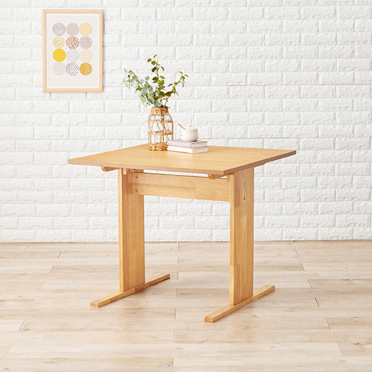 楽天市場】ダイニングテーブル 幅75cm ロータイプ （ 高さ65cm 2人掛け