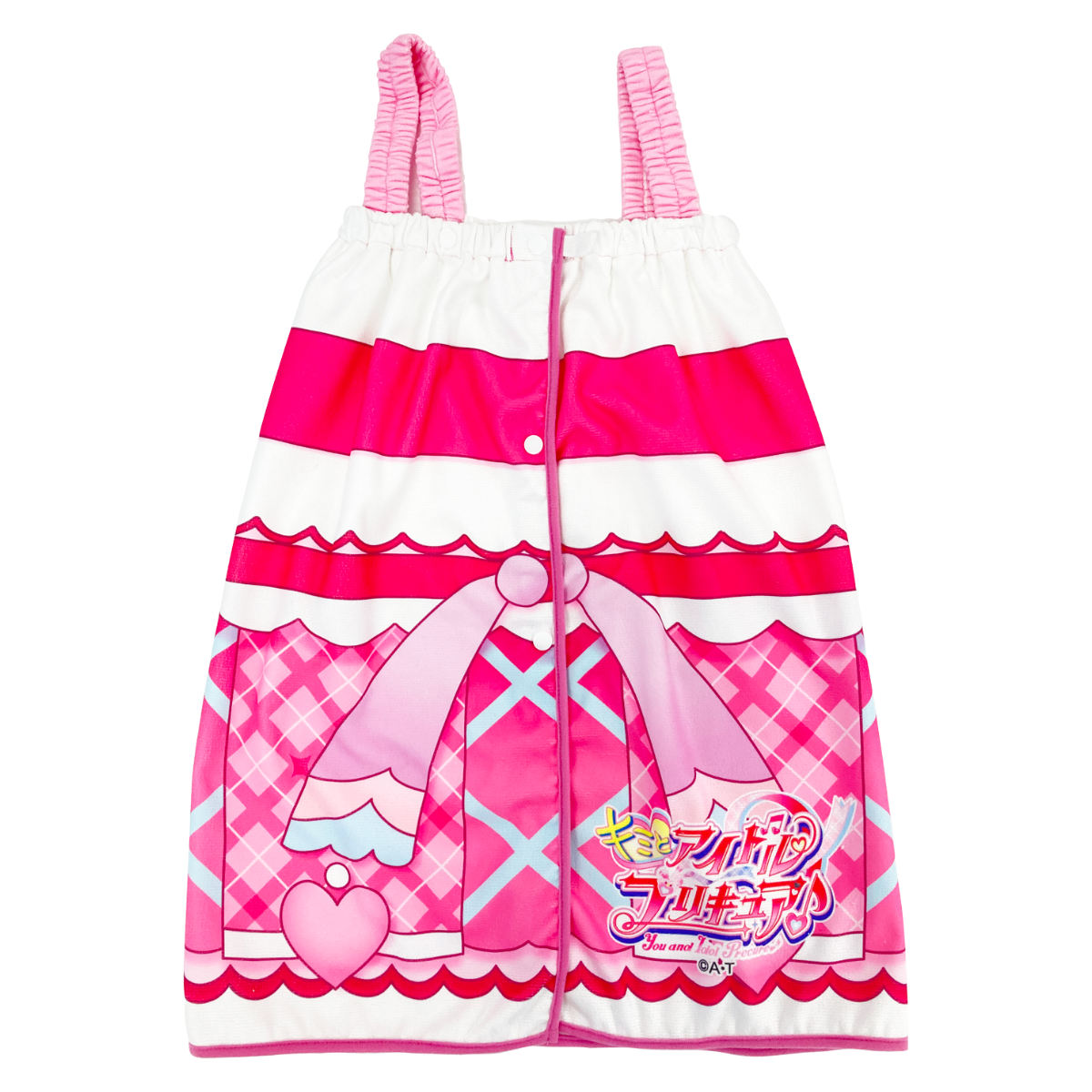 楽天市場】巻きタオル キミとアイドルプリキュア なりきりラップドレス