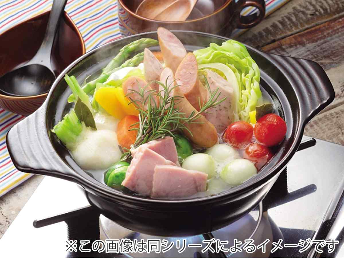 楽天市場】土鍋 ファントゥクック 陶器製ガラス蓋付卓上鍋 18cm ガス火