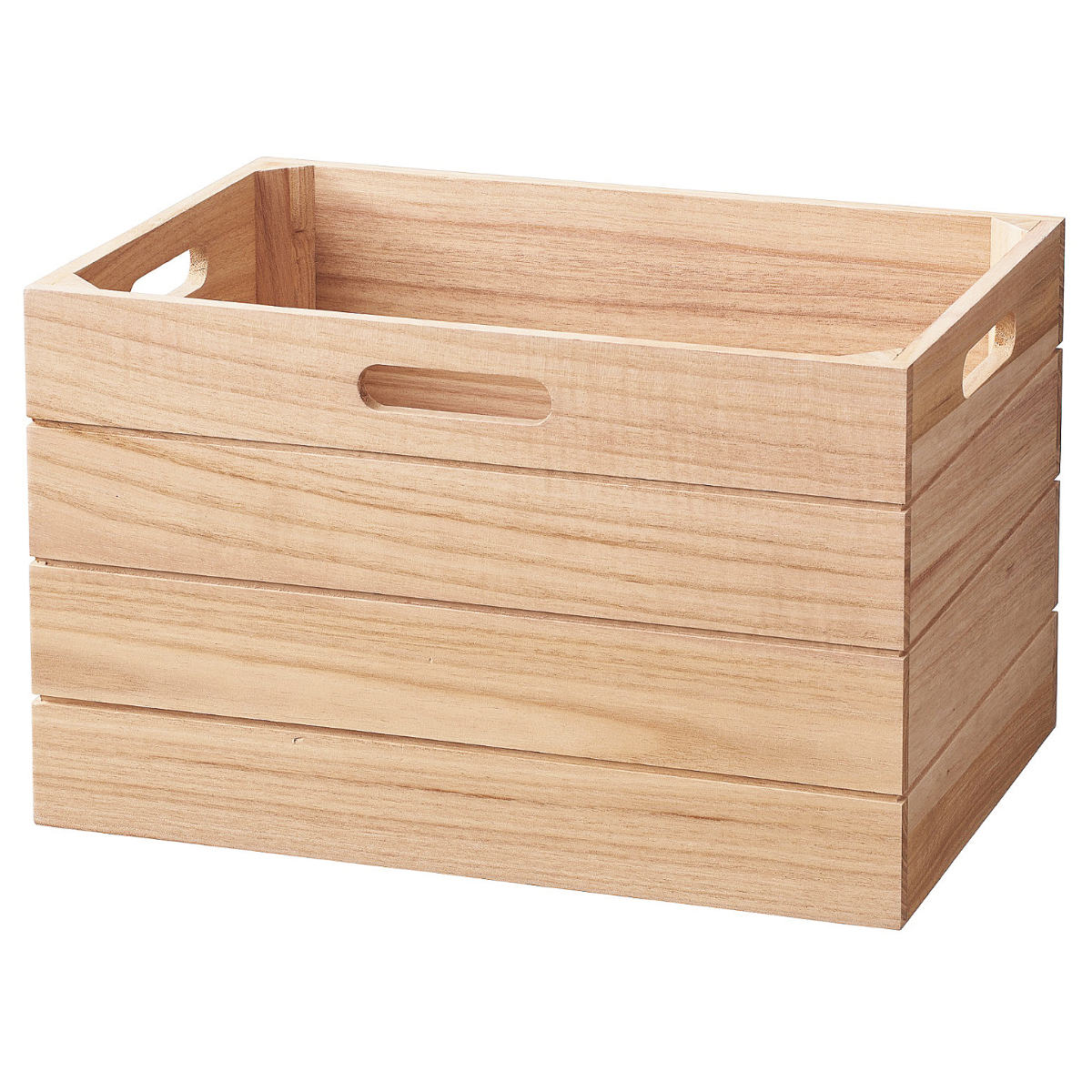 楽天市場】収納ボックス 積み重ね桐ボックス 深型 カラーボックス 木製