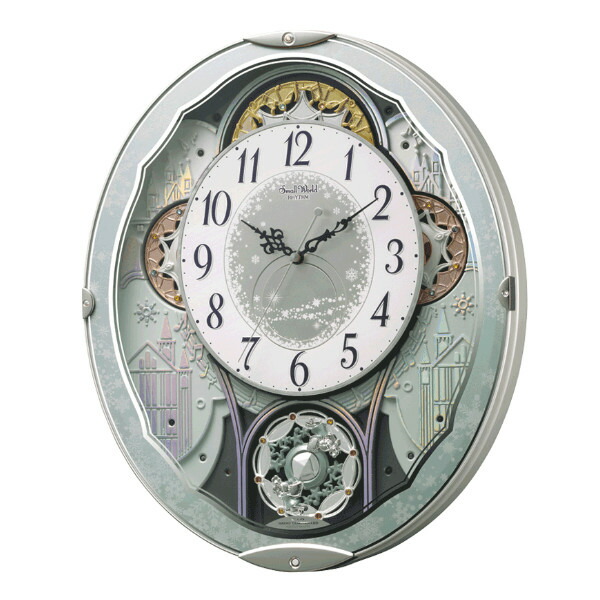 楽天市場】からくり時計 スモールワールドビスト 電波時計 30曲収録