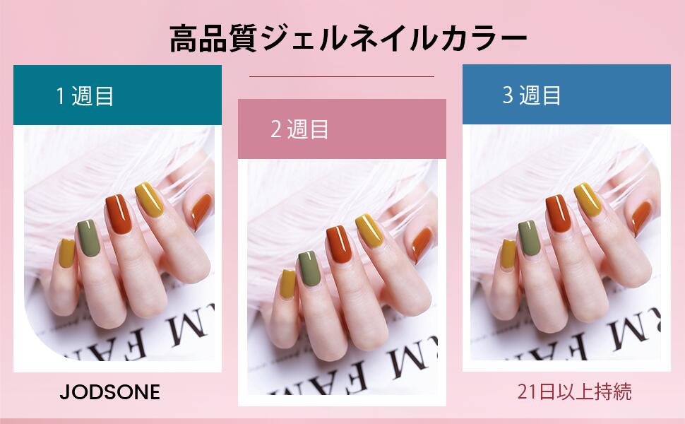 楽天市場】32色 鮮やかで高光沢のジェルネイルポリッシュキット