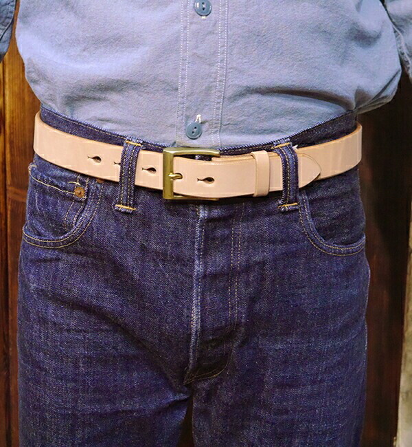 フェローズ Pherrow's レザーベルト PLB2-B ギャルソンベルト 国産