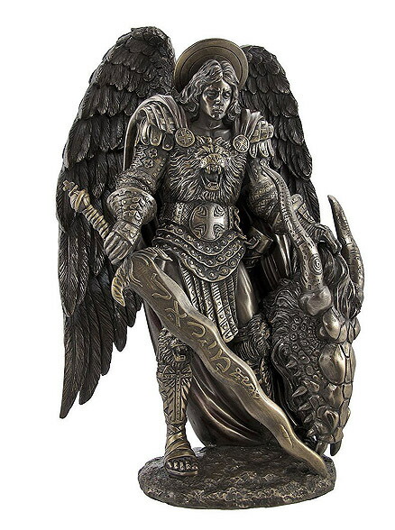 楽天市場】6つの翼の 剣と蛇を持った守護天使 セラフィム コールド