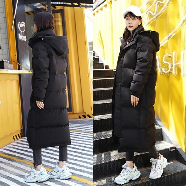 楽天市場】【スカーフおまけ】超ロング ダウンコート ぽっちゃり