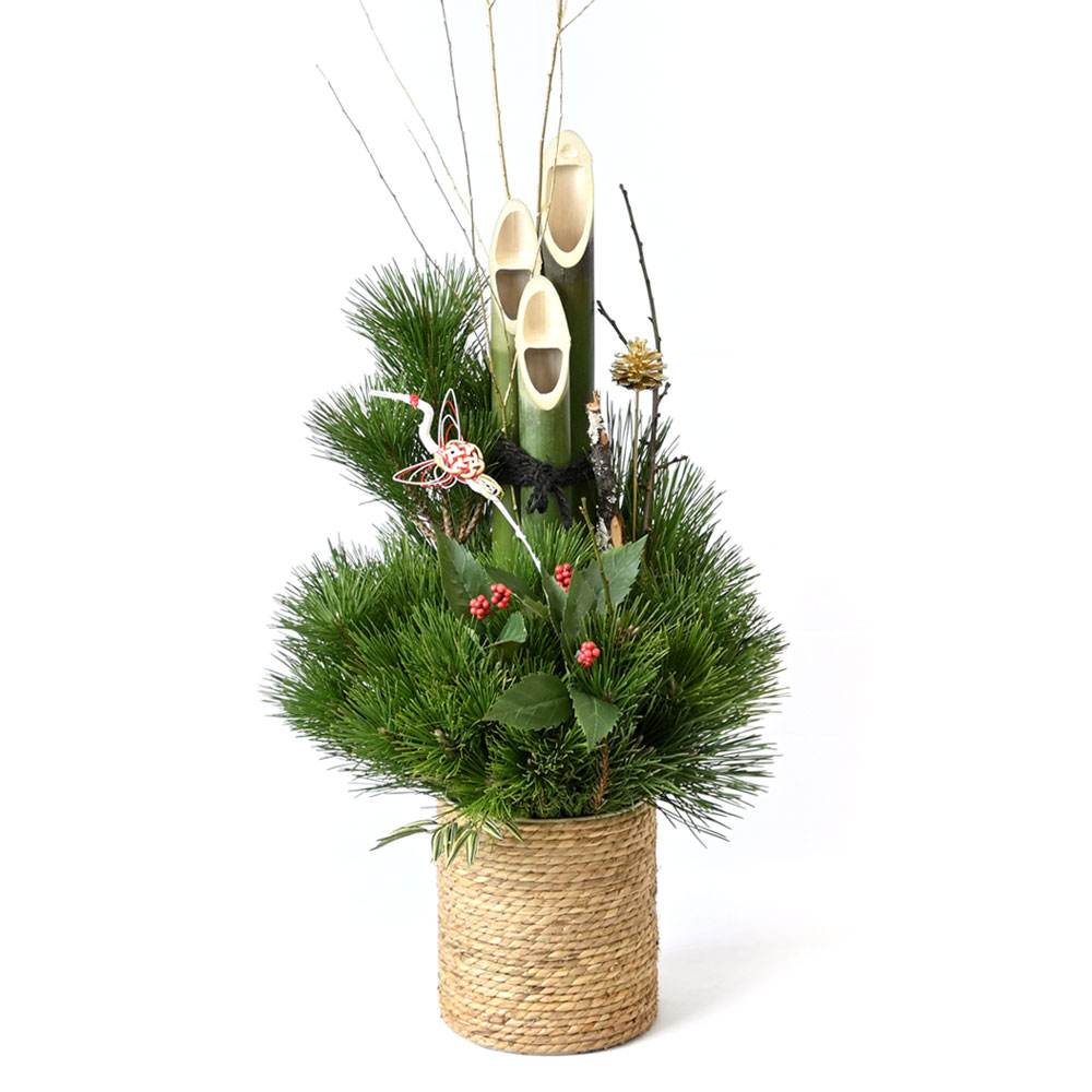 楽天市場】プレミアム門松 「極（きわみ）」【屋外・室内用】 高さ約