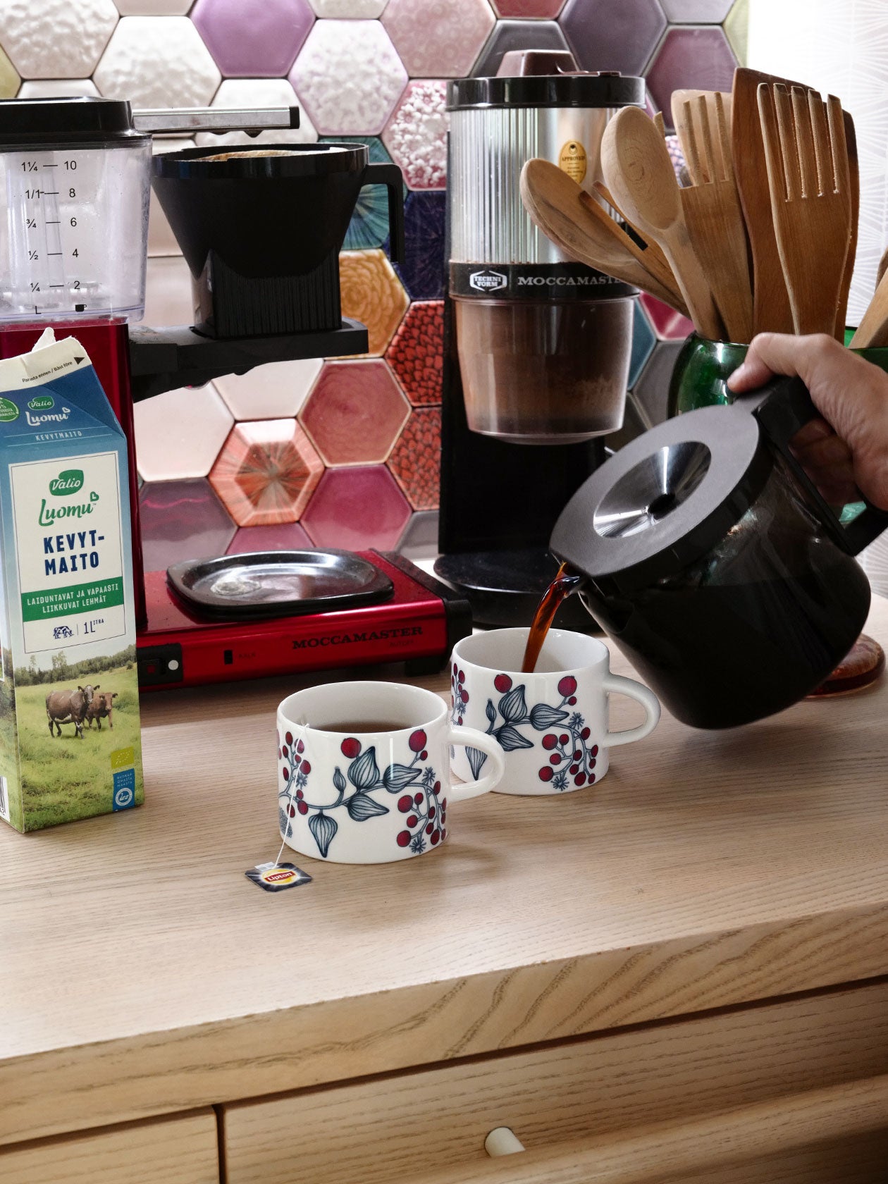 楽天市場】アラビア / ルノ ティーカップ フロストベリー [Arabia Runo