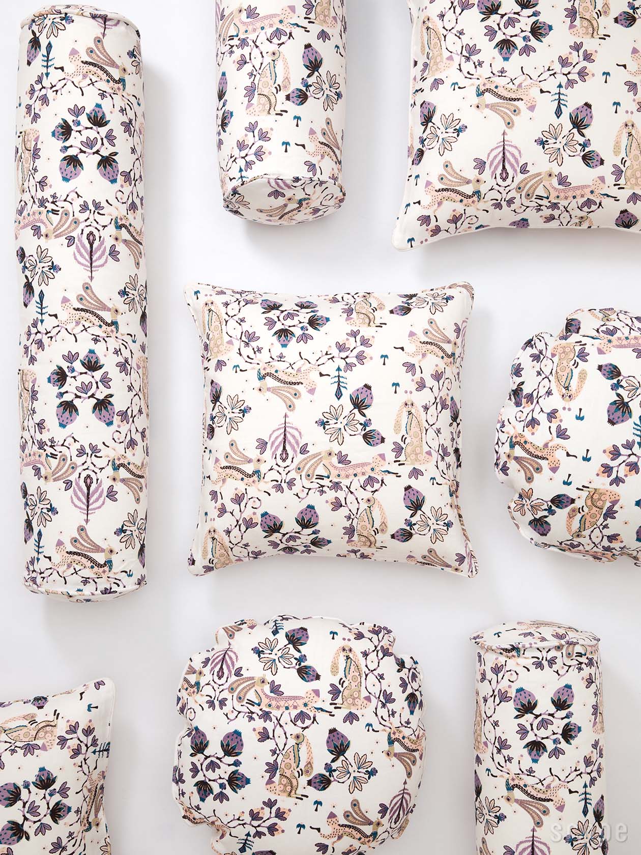 Klaus Haapaniemi クッションカバー ブルー Nordvisions / Klaus Haapaniemi クッションカバー : Ice Palace Blue