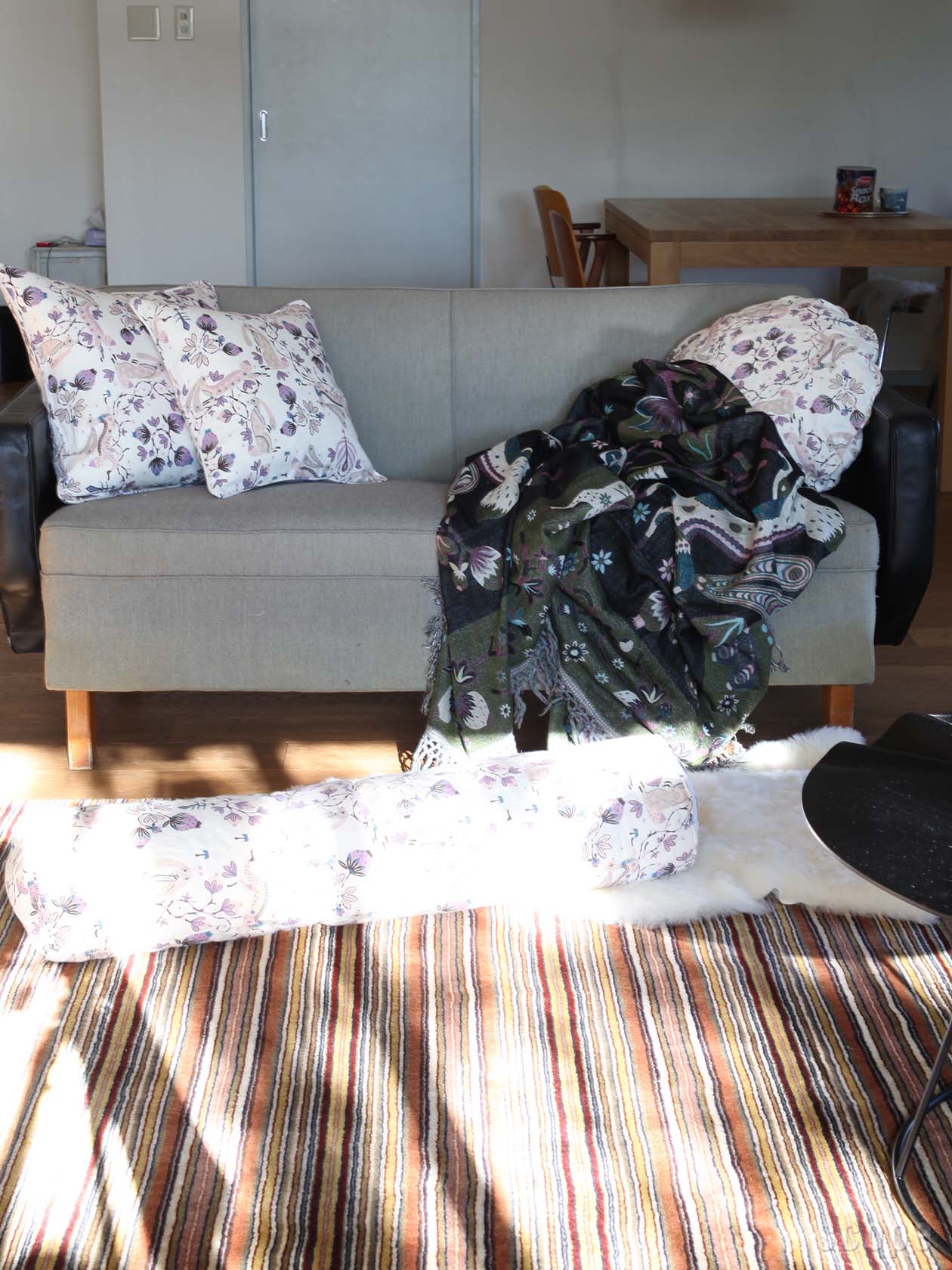 Klaus Haapaniemi クッションカバー ブルー Nordvisions / Klaus Haapaniemi クッションカバー : Ice Palace Blue