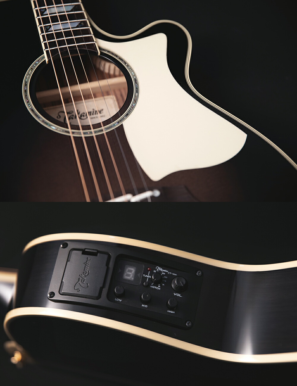 楽天市場】Takamine TSP10CS エレアコ アコースティックギター 630mm