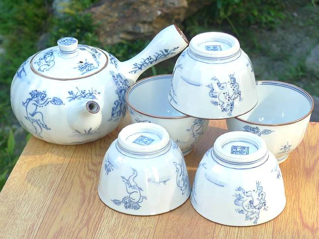 高山寺急須茶器揃え 壹楽 - 京焼清水焼 松韻堂